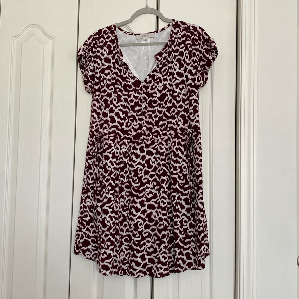 LOFT Mini Dress w/Tie Waist - Small
